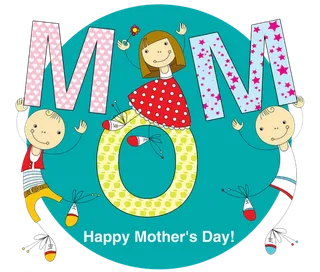 母亲节快乐装饰