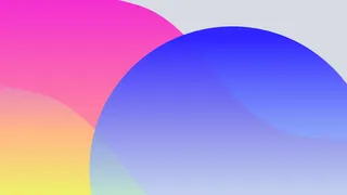 极简剪纸波浪弥散光渐变背景图设计素材