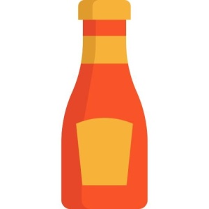 番茄酱 PNG免抠