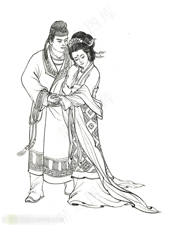 陈萼 殷温娇设计素材