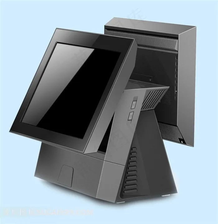 POS*双屏一体机高清产品图