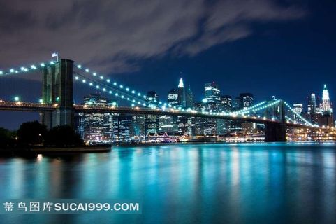 都市桥梁摄影图片