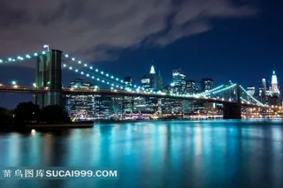 都市桥梁摄影图片