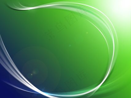 绿色炫光背景