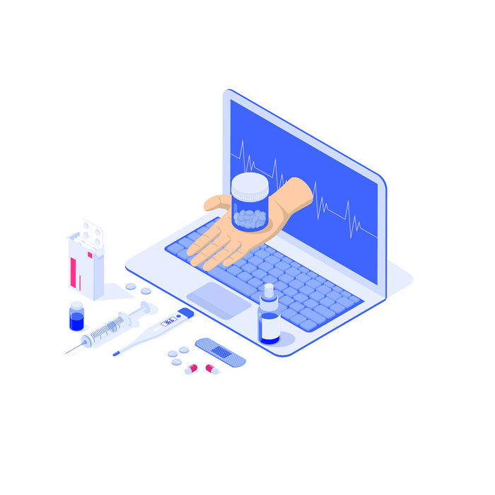 扁平化人物场景办公互联网等距ai矢量设计网页海报UI素材插画