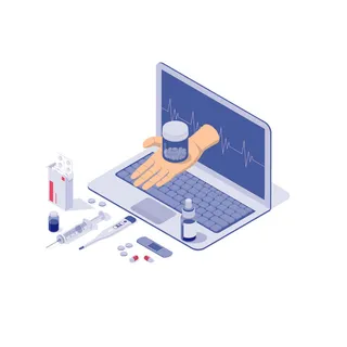 扁平化人物场景办公互联网等距ai矢量设计网页海报UI素材插画