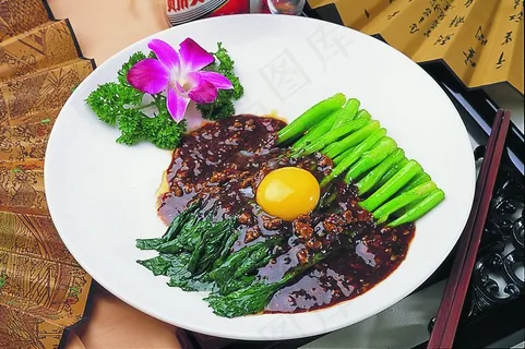 0034川酱扒菜苔 0034川酱扒菜苔