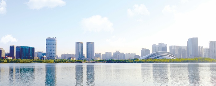 合肥天鹅湖风景