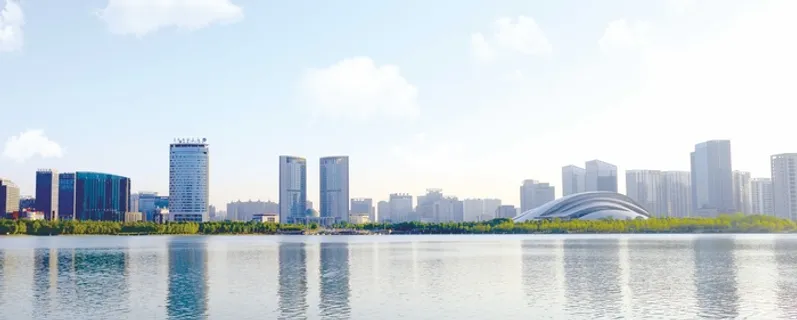 合肥天鹅湖风景