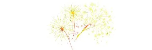 烟花 PNG免抠(1200x400)