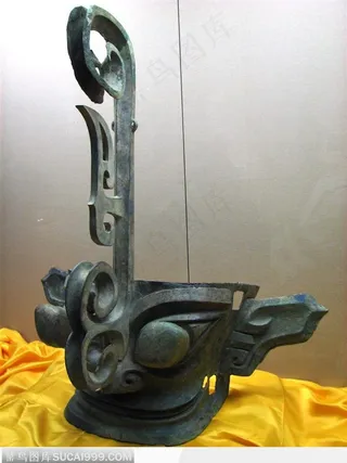 国宝·三星堆·突目铜面