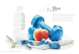 哑铃健身减肥高清图