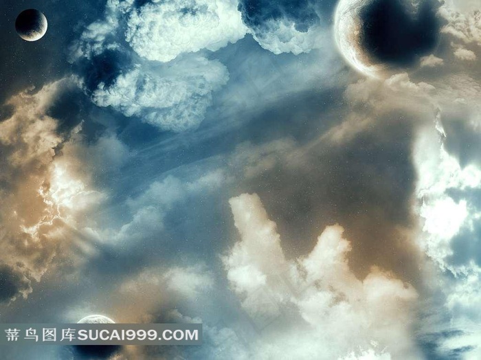 迷人的宇宙星球素材