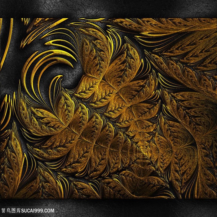 立体雕刻花纹背景图片