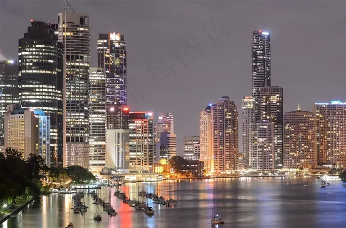 都市夜景图片
