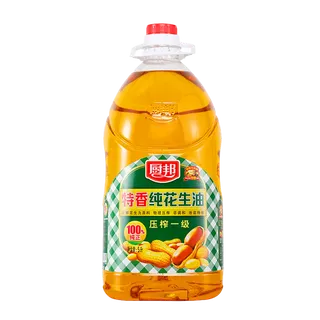 厨邦特香花生油5升超市商品白底图免抠实物摄影png格式图片透明底
