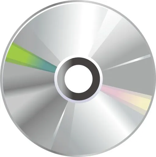 CD/DVD PNG免抠(2087x2088)