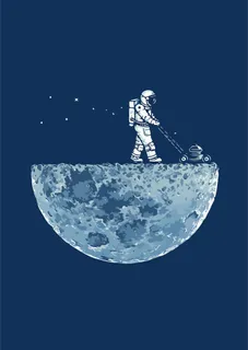 月球宇航员动画