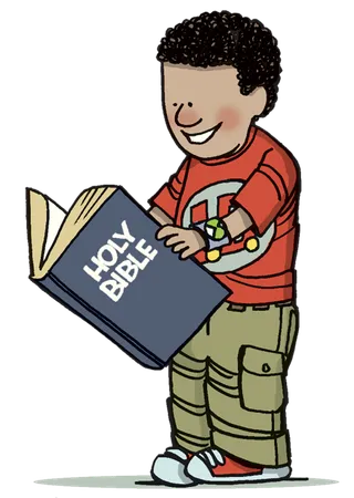 卡通人物朗读男孩少儿兴趣班