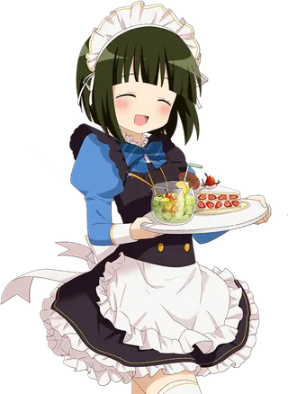 女仆卡通简笔素材人物