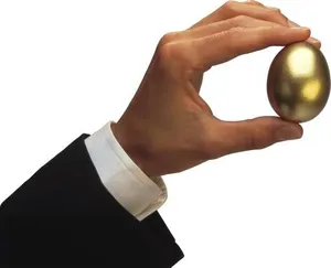 鸡蛋在手 PNG免抠