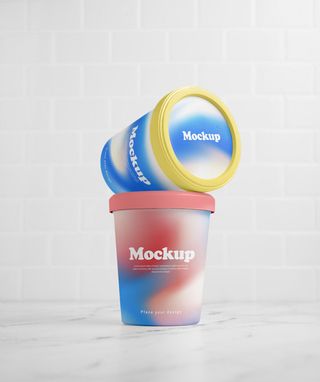 冰淇淋包装样机