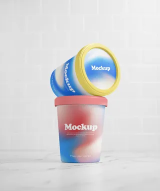 冰淇淋包装样机