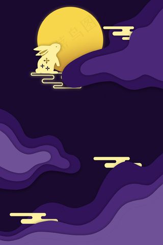 中秋节背景图案 