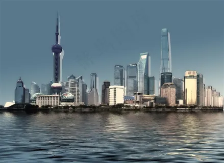 天空下的摩天大楼 天空下的摩天大楼