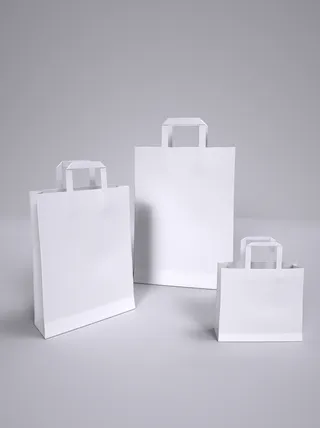 手提袋样机贴图包装logo样机