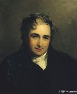 托马斯 · 萨利，威廉 · 格温肖像油画