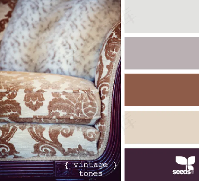 古董配色色卡色彩搭配