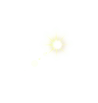 黄白色光晕免抠背景素材