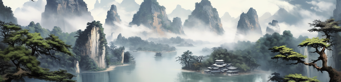 山水风景摄影图片
