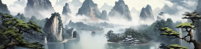 山水风景摄影图片