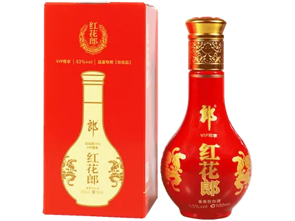 超市商品清晰大图免抠实物摄影png格式图片透明底各种品牌白酒红花郎(2)