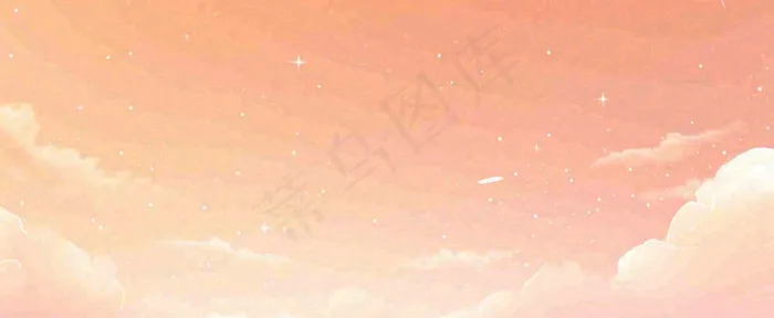 云层粉色渐变云朵浪漫光照(1712x704)
