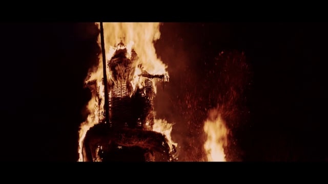 火, 节日, 柳条, 燃烧, 异教徒