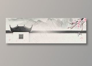 复古中国风古风国画背景素材