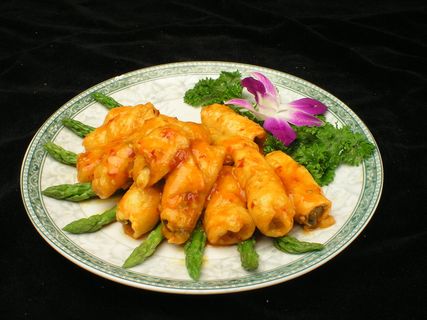 粤菜1389酱炒鱼卷 粤菜1389酱炒鱼卷