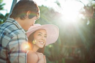 浪漫恋人清新外拍写真摄影