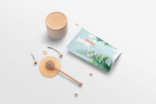 高端品牌茶叶包装盒纸袋智能贴图样机产品效果图展示PSD素材模板