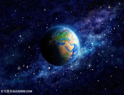 高清科幻地球全景图 高清科幻地球全景图