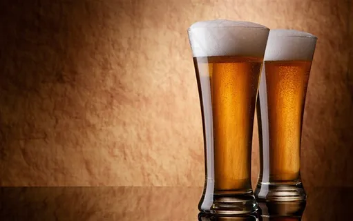 啤酒背景素材