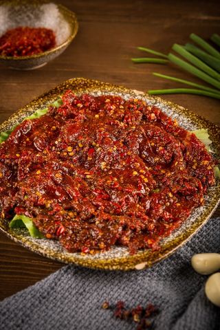 火锅菜品配菜调味品辣椒酱红辣椒蘸料
