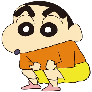 蜡笔小新可爱人物免扣素材