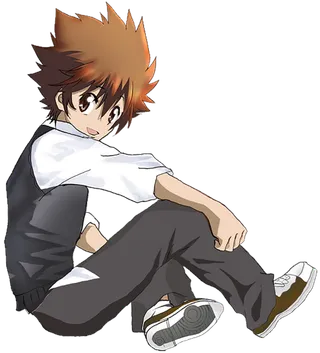 男孩卡通人物简笔线条画