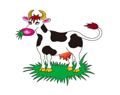 奶牛吃草现代农业