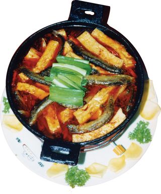 铁锅侉炖泥鳅