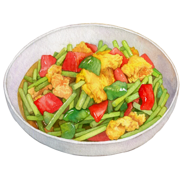 04.蒜台炒肉1000x1000